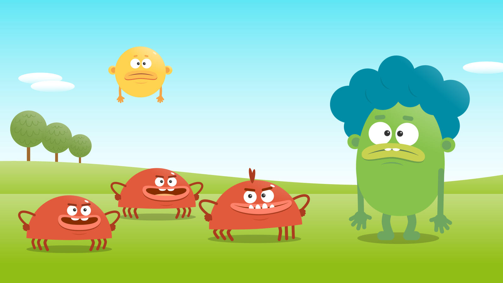 Here Come the Meanies